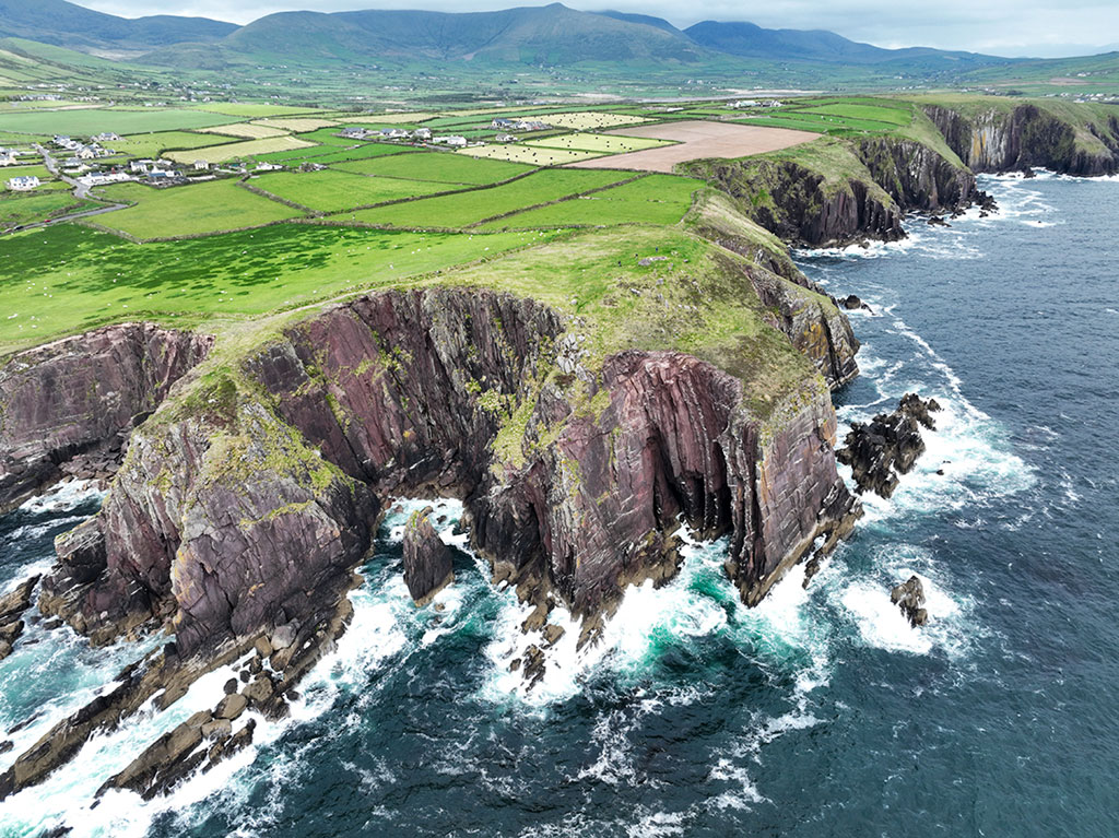 Dingle-Beach-Drone Dingle Beach, Ireland