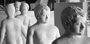 Boys Awaiting Glaze, Gladding McBean & Co.