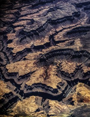 Canyons from 36,000 feet #4