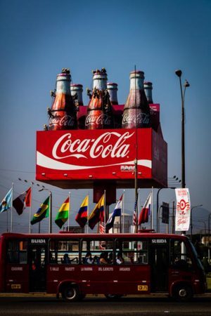 Coca Cola Mountain Climbers, Lima, Peru