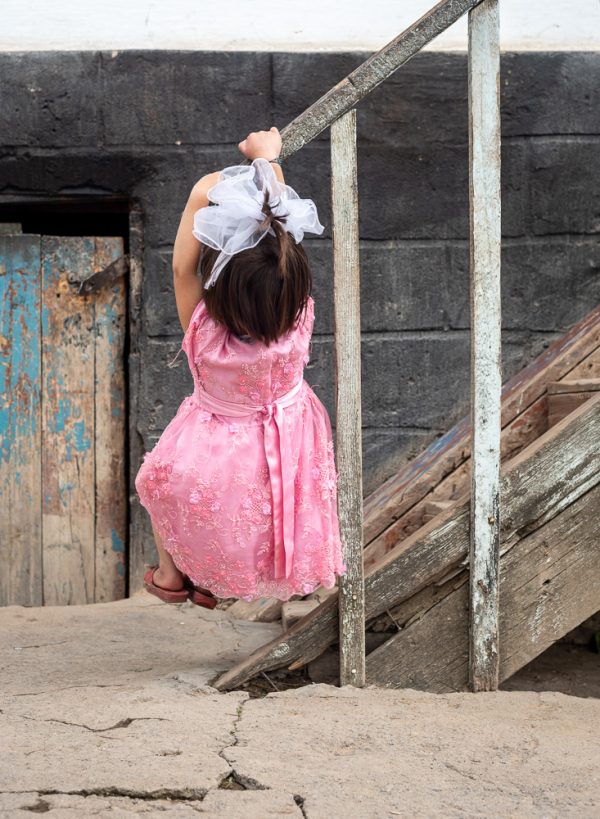 Girl in the Pink Dress