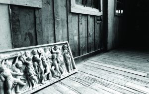 Gladding McBean Sculpting Studio Wall