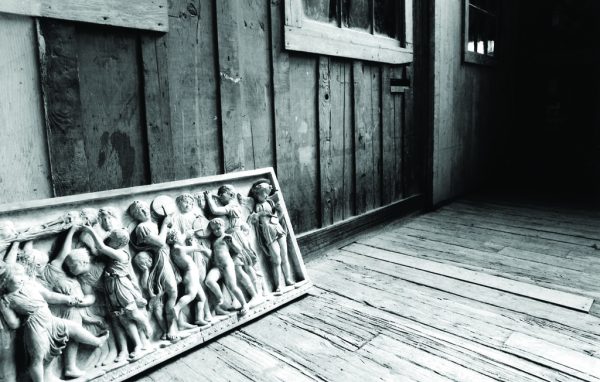 Gladding McBean Sculpting Studio Wall