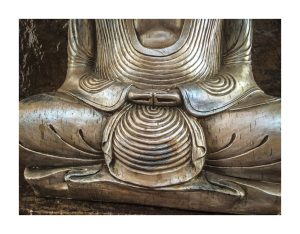 In the hands of the Buddha
