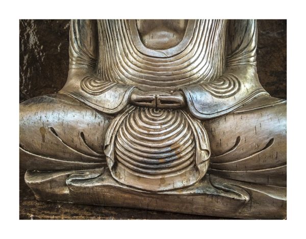 In the hands of the Buddha