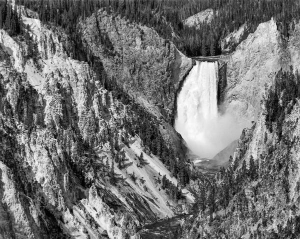 Lower Falls Grand Canyon Of The Yellowstone Viewpoint Photographic Art Center