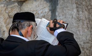 Praying at the Wailing Wall