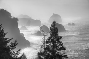 Rocks and Fog