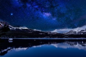 Silver Lake and Clouds