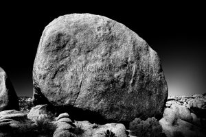 Solitary Boulder, Joshua Tree National Park, California