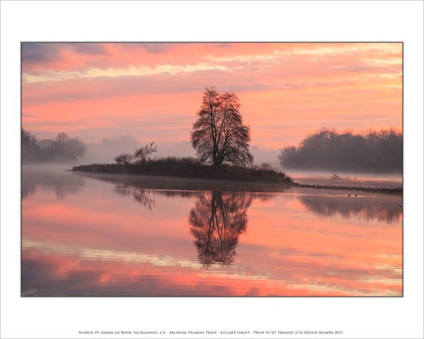 Sunrise #9, American River, Sacramento, CA