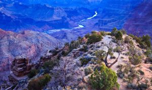 Sunrise over the Colorado River, Grand Canyon National Park, Arizona