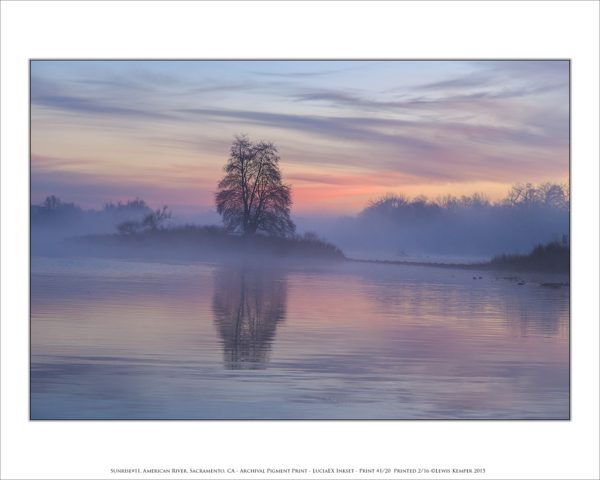 Sunrise#11, American River, Sacramento, CA