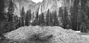 Yosemite Falls with Dirt Pile