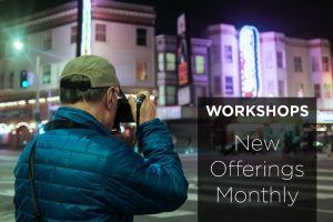 Workshops - New Offerings Monthly