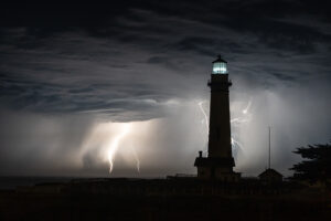David Wong - Lightning Strikes at Pigeon Point
