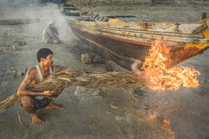Dennis Scott - Boat Repairman, Myanmar
