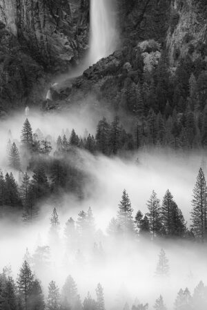 Franka Gabler - Merging with Mist #2, Bridalveil
