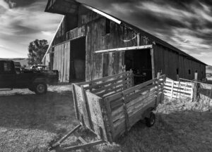 Barn and Trailer, Slaven Ranch
