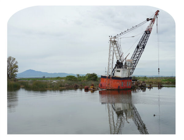 Abandoned Crane Barge