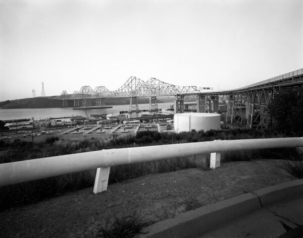 Late Afternoon, Carquinez Bridges, Crockett, CA 1979