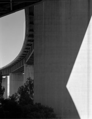 Bridge Viaduct Columns, Carquinez Bridge, CA 1978