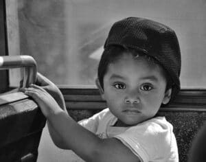 Boy on the Bus, Petac, Mexico