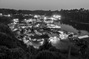 Ronald Yemma – Noyo Harbor at Night, Ft. Bragg, CA