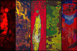 Gert van Ommering – Five Rusty Old Gas Pumps Meet Photoshop