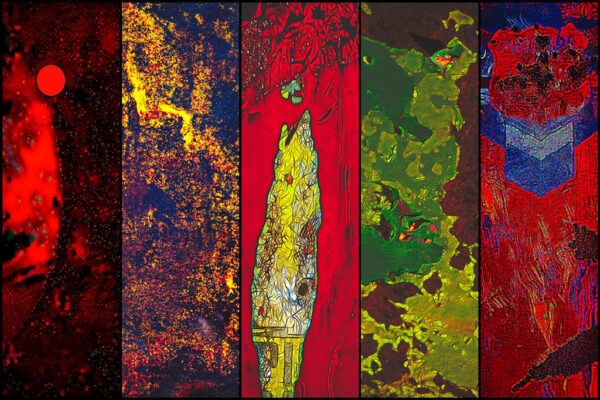 Gert van Ommering – Five Rusty Old Gas Pumps Meet Photoshop