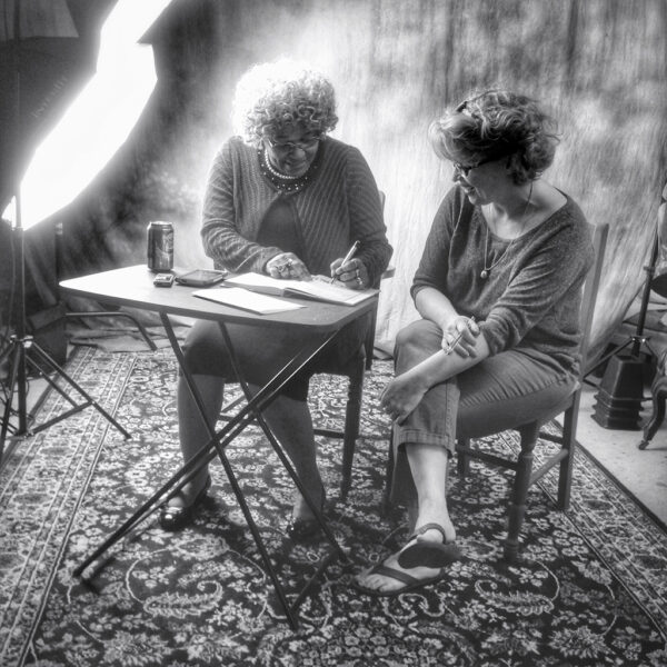 Kathryn Mayo with Lynda Lowery
