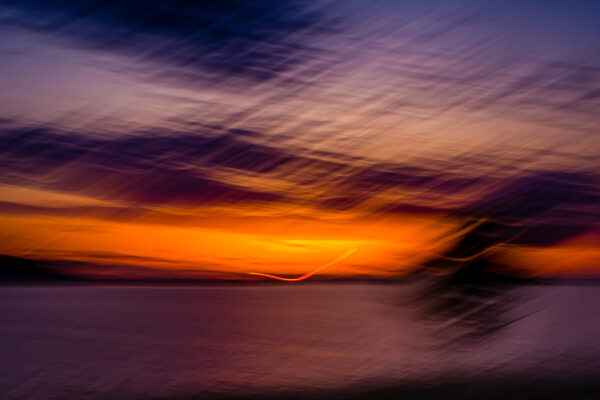 Ed Nordstrom – Sunset At Folsom Lake