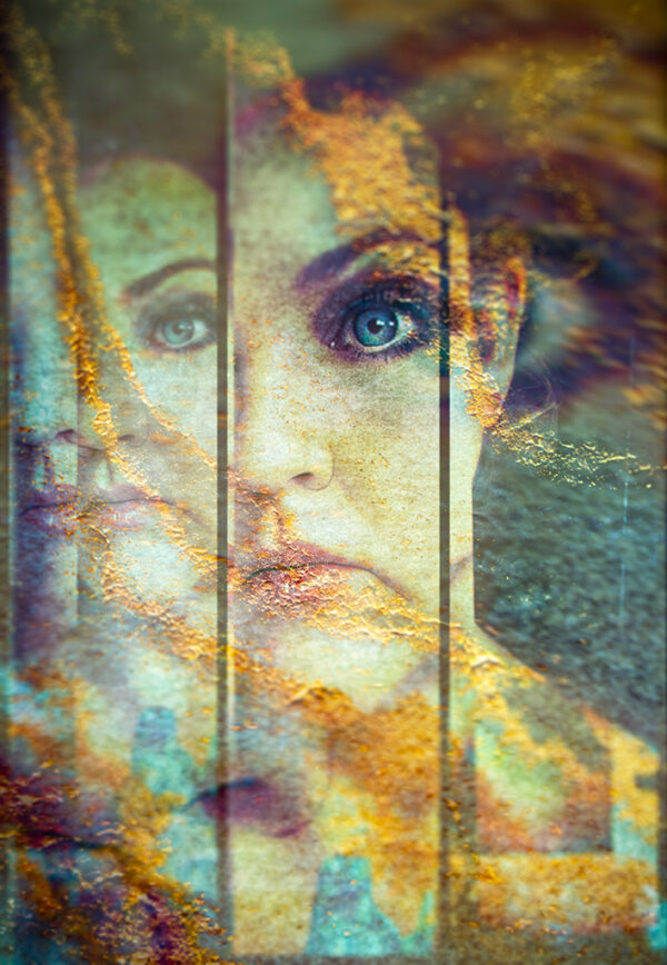 Leanne Trivett – Breathing Under Water, self portrait