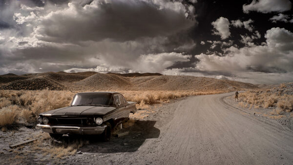 Abandoned Oldsmobile, Panaca, Nevada