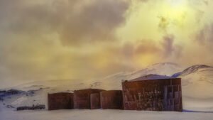 Abandoned Whaleoil Tanks, Deception Island, Antarctica