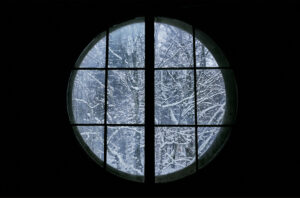 Attic Window with Sun