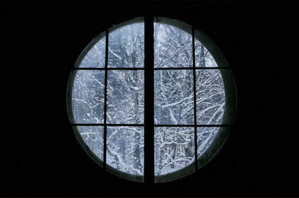 Attic Window with Sun