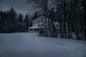 House in Snow