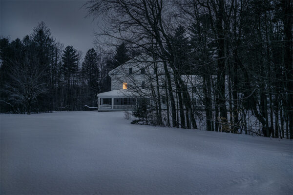 House in Snow
