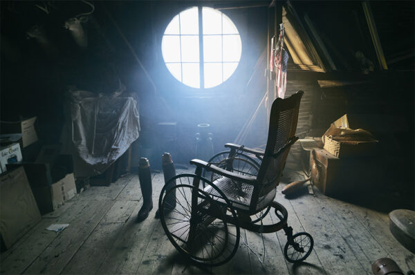 Attic, Wheelchair