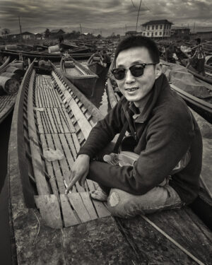 Dennis Scott - Inle Lake Boatman, Myanmar