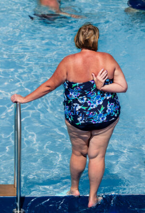 Entering the Pool, 2018