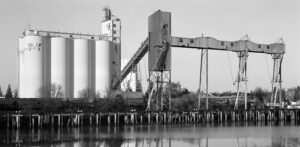 Rice Silos on the Left