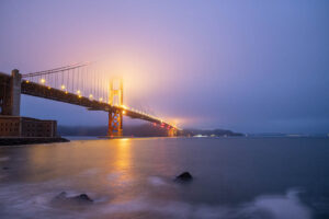 Golden Gate before dawn