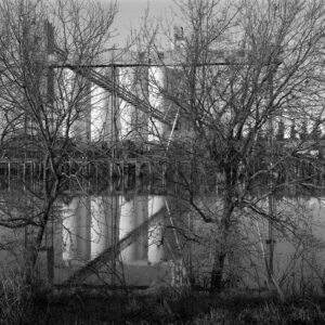 Tree Screen and Rice Silos