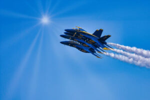 Laura Berard - Blue Angels Flying Close