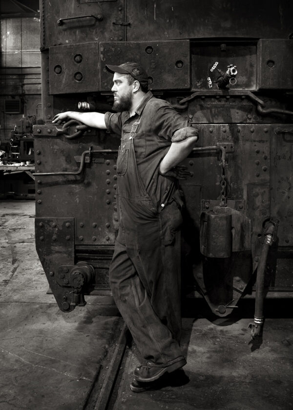 Steve Nieslony - John Henry McDonnell - Shop Foreman Nevada Northern Railroad