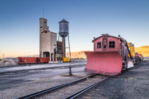 Mircea Ouatu-Lascar - Early Evening at the Railyard