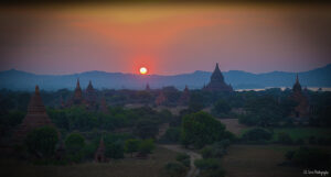 Jim Faria - Bagan Sunset, Bagan Myamnar