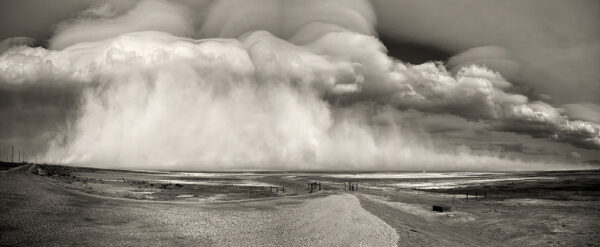 Bruce MacDougall -Owens Lake Dust Storm, Owens Valley, California 2010